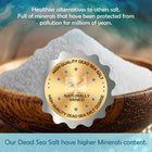 Pure Source Nutrition Dead Sea Salt Fine 1kg - Bucket