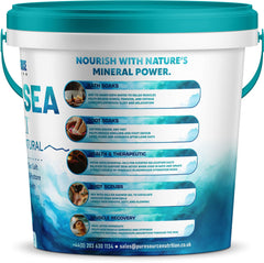 Pure Source Nutrition Dead Sea Salt Fine 1kg - Bucket