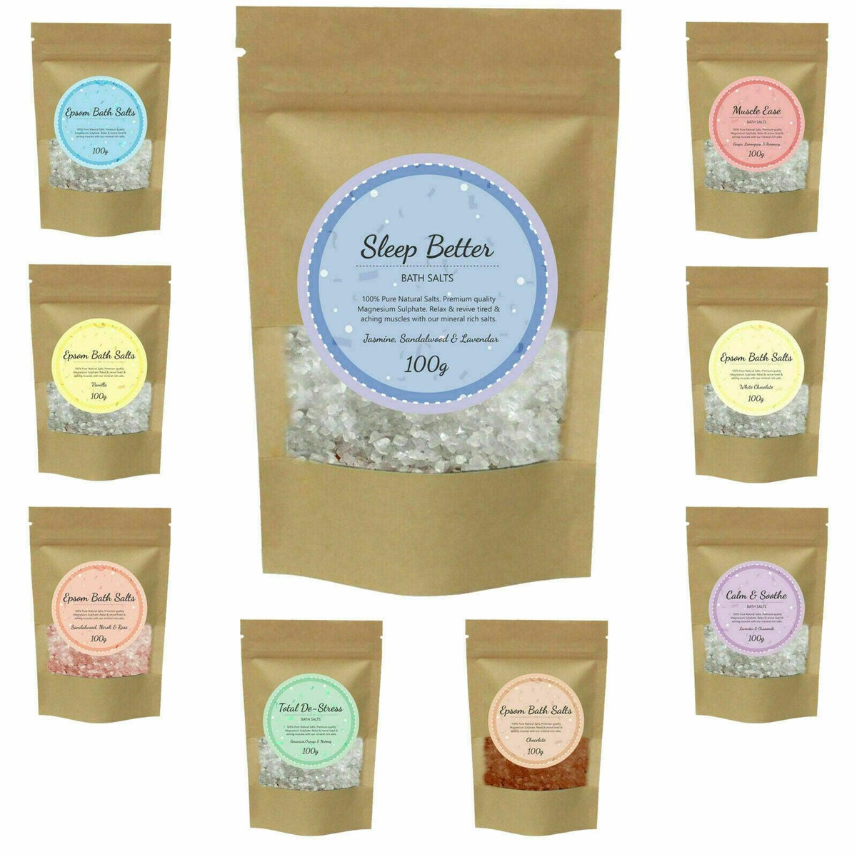 Pure Source Nutrition Epsom Bath Salts