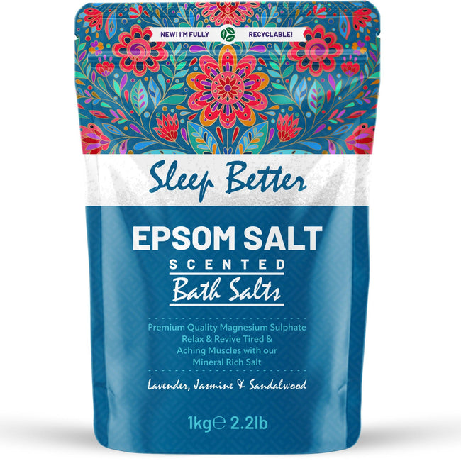 Pure Source Nutrition Epsom Salt 1kg Pouch
