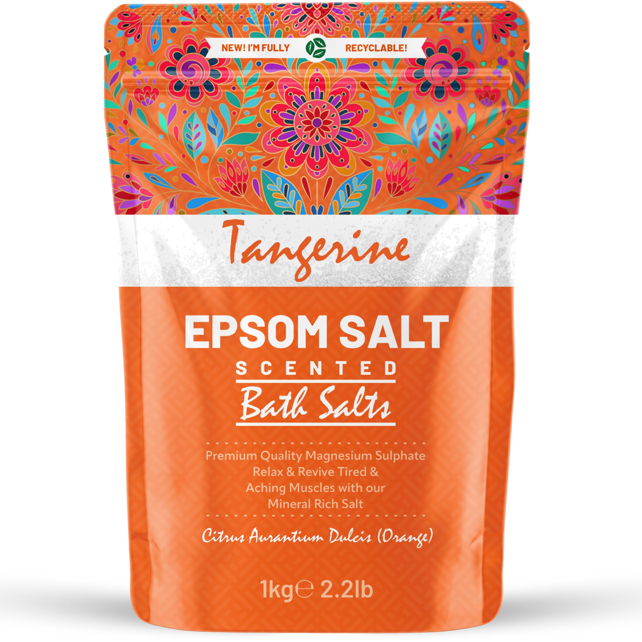Pure Source Nutrition Epsom Salt 1kg Pouch
