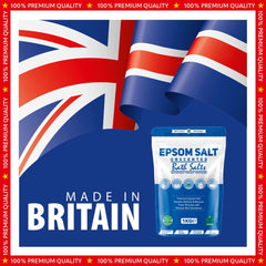 Pure Source Nutrition Epsom Salt 1kg - Unscented Pouch	