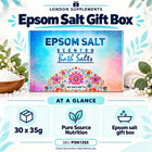 Pure Source Nutrition Epsom Salt Gift Box 30x35g – overview infographic