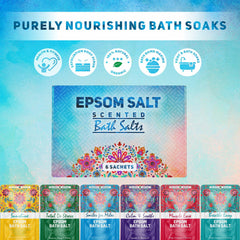 Pure Source Nutrition Epsom Salt Gift Box 6x35g