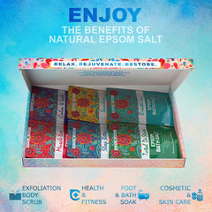 Pure Source Nutrition Epsom Salt Gift Box 6x35g