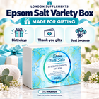 Pure Source Nutrition Epsom Salt Variety Box 30x35g – gifting occasions infographic