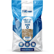 Pure Source Nutrition Gelatin Empty Empty Size : 00 / 0 / 1 (Clear)