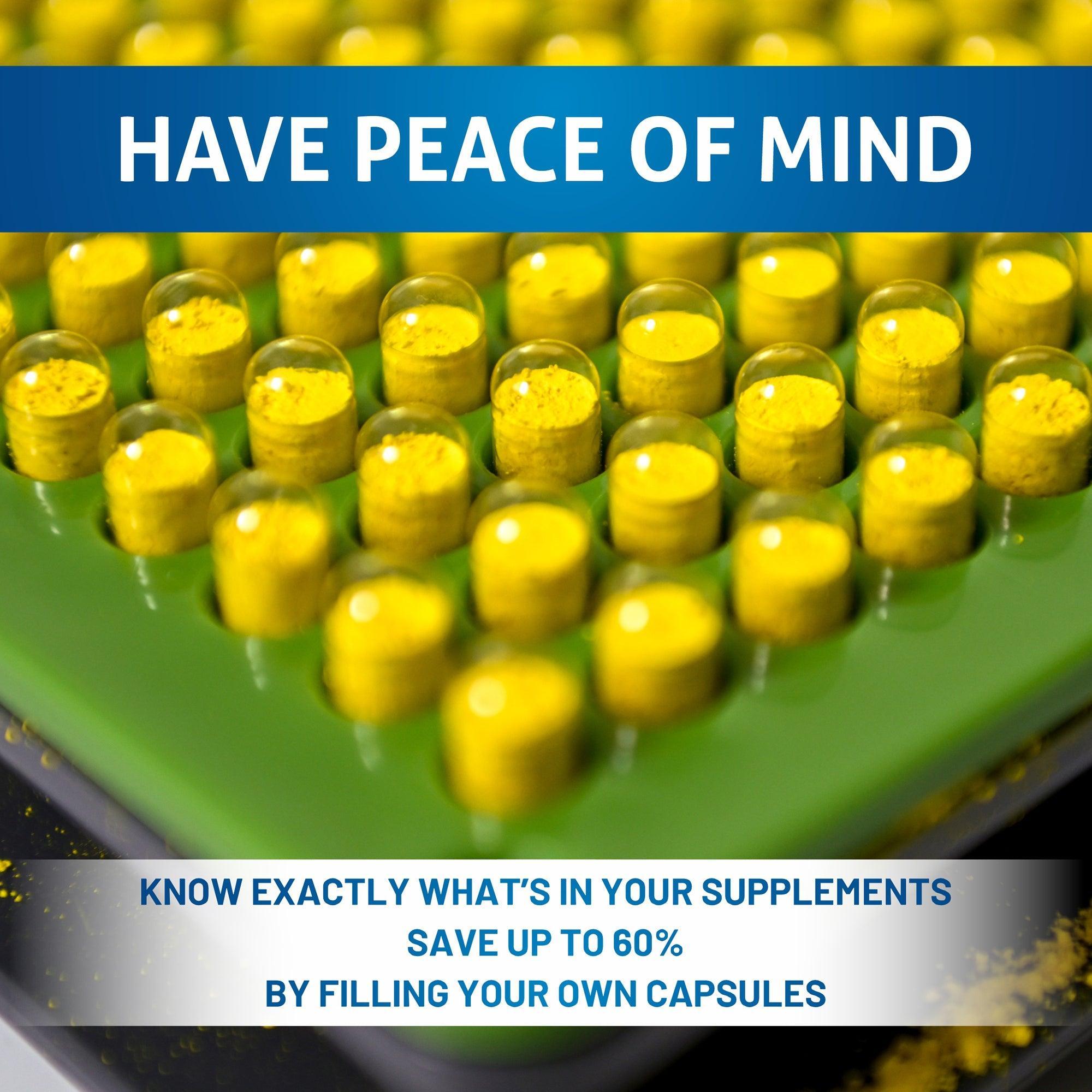 Pure Source Nutrition Gelatin Empty Empty Size : 00 / 0 / 1 (White)