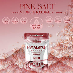 Pure Source Nutrition Himalayan Pink Salt 1Kg Coarse
