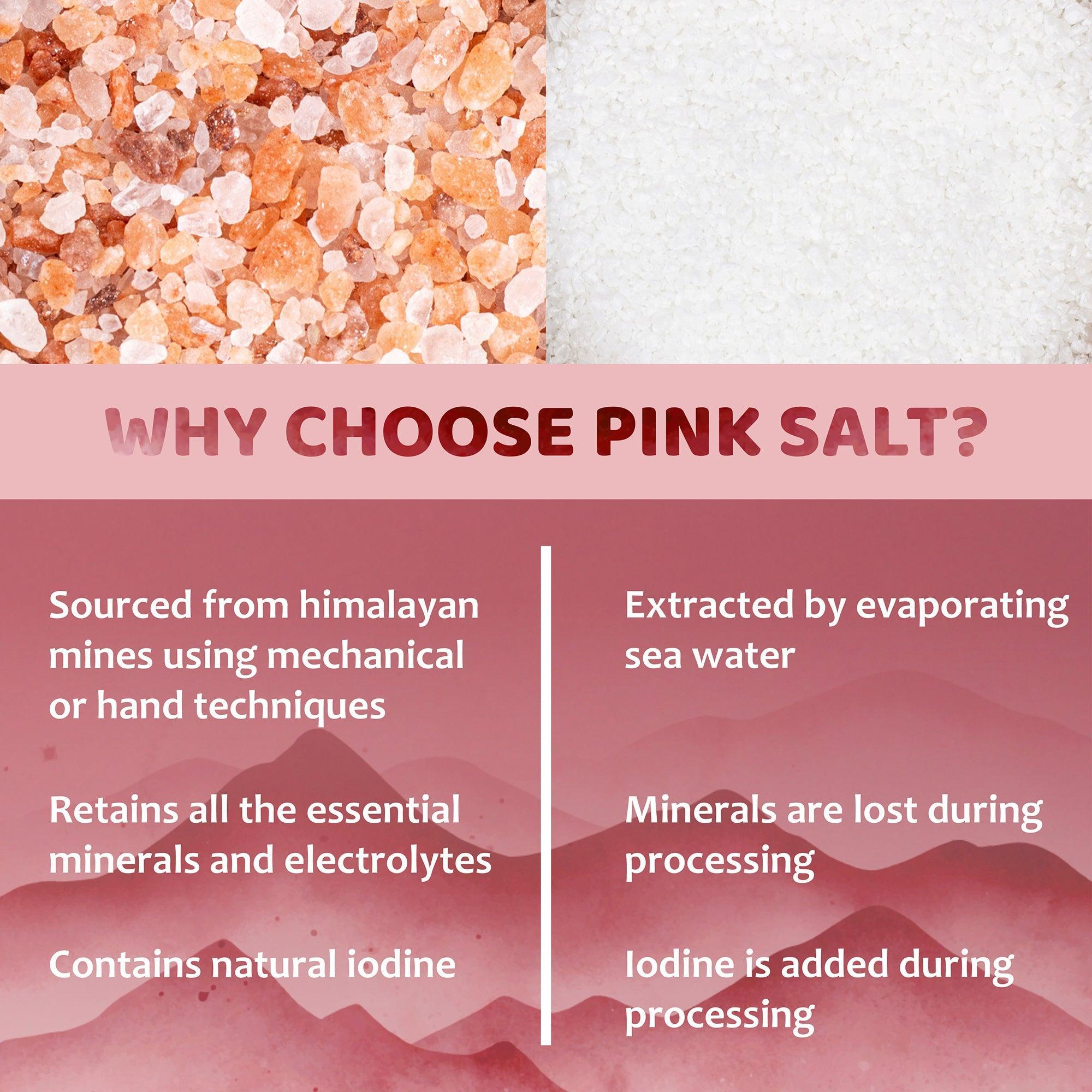 Pure Source Nutrition Himalayan Pink Salt 1Kg Coarse