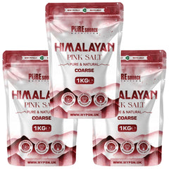 Pure Source Nutrition Himalayan Pink Salt 1Kg Coarse