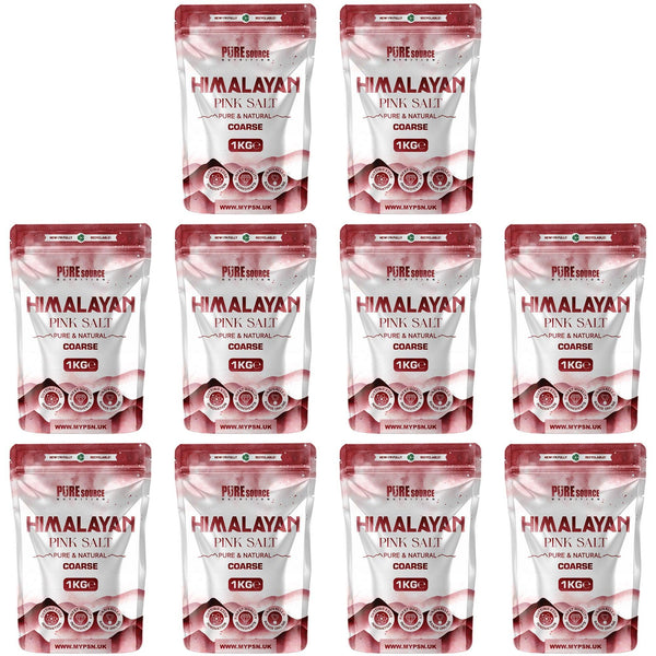 Pure Source Nutrition Himalayan Pink Salt 1Kg Coarse