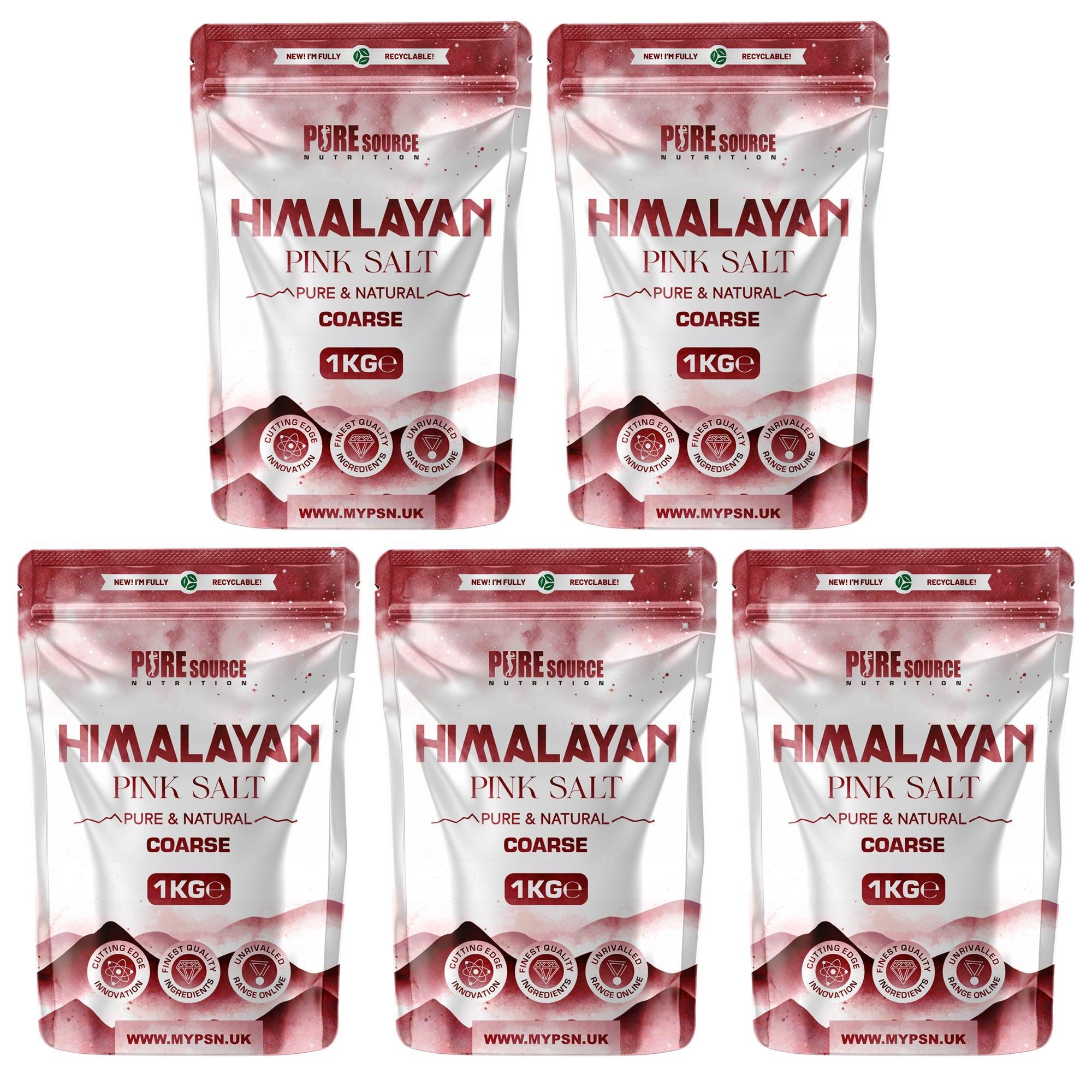 Pure Source Nutrition Himalayan Pink Salt 1Kg Coarse