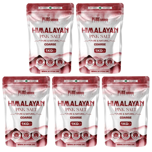 Pure Source Nutrition Himalayan Pink Salt 1Kg Coarse