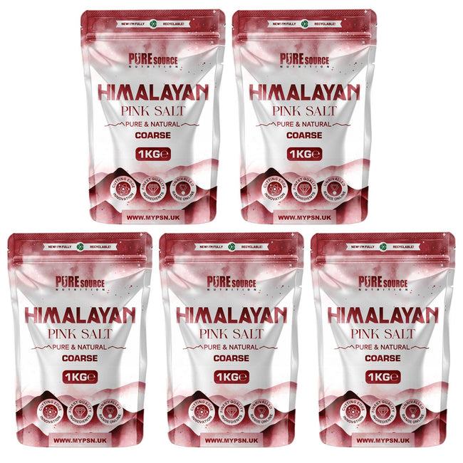 Pure Source Nutrition Himalayan Pink Salt 1Kg Coarse