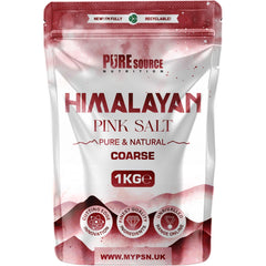 Pure Source Nutrition Himalayan Pink Salt 1Kg Coarse