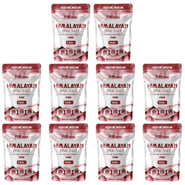 Pure Source Nutrition Himalayan Pink Salt 1Kg Fine