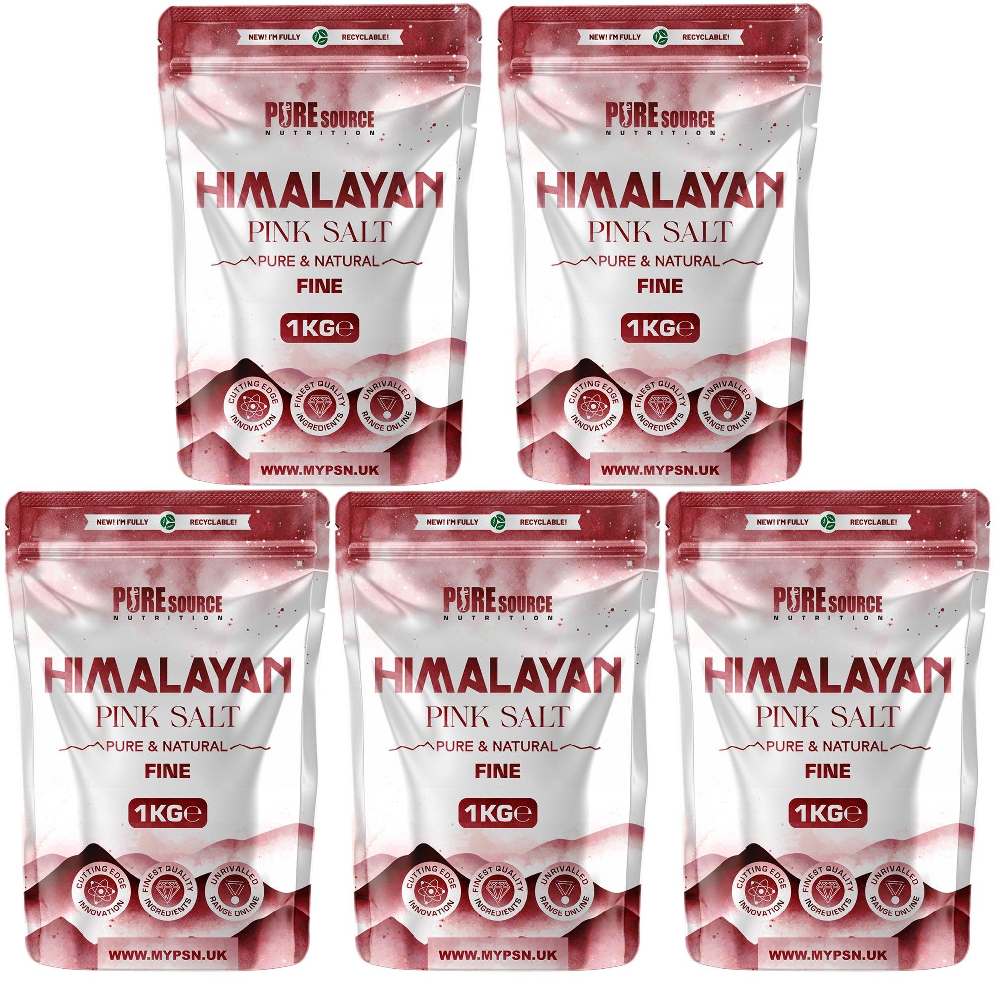 Pure Source Nutrition Himalayan Pink Salt 1Kg Fine