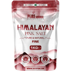 Pure Source Nutrition Himalayan Pink Salt 1Kg Fine