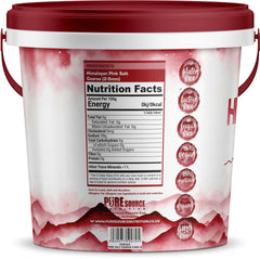 Pure Source Nutrition Himalayan Pink Salt Coarse Bucket