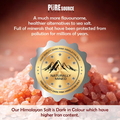 Pure Source Nutrition Himalayan Pink Salt Coarse Bucket