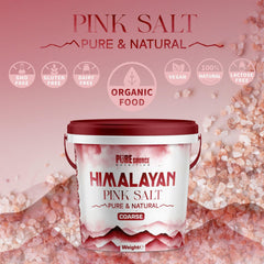 Pure Source Nutrition Himalayan Pink Salt Coarse Bucket