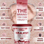 Pure Source Nutrition Himalayan Pink Salt Fine - Bucket