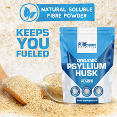 Pure Source Nutrition Psyllium Husk Flakes (Whole)
