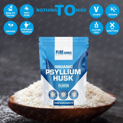 Pure Source Nutrition Psyllium Husk Flakes (Whole)