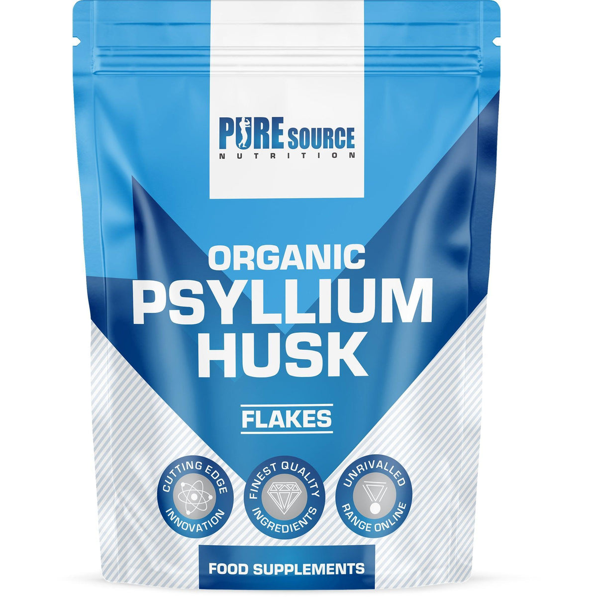 Pure Source Nutrition Psyllium Husk Flakes (Whole)