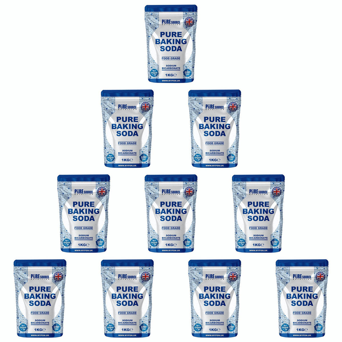 Pure Source Nutrition Pure Baking Soda 1kg