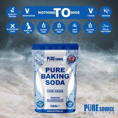 Pure Source Nutrition Pure Baking Soda 1kg