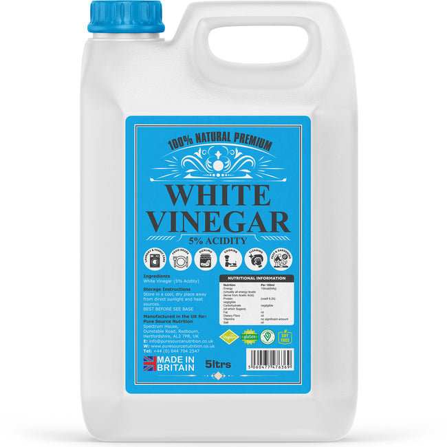 Pure Source Nutrition White Vinegar 5% Acidity - Blue Label