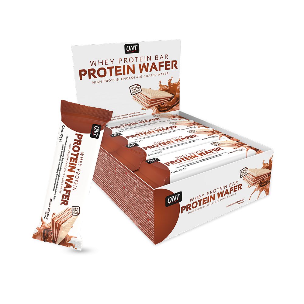 QNT Protein Wafer Bars 12x35g