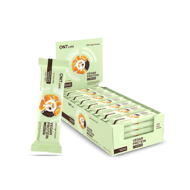 QNT Vegan Protein Bar 28x40g