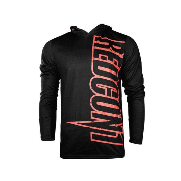 REDCON1 Long Sleeve T Hoodie Black-Clothing-londonsupps
