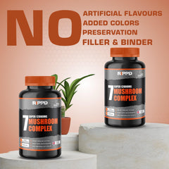 RIPPD 7in1 Mushroom Blend Mix 120 Capsules