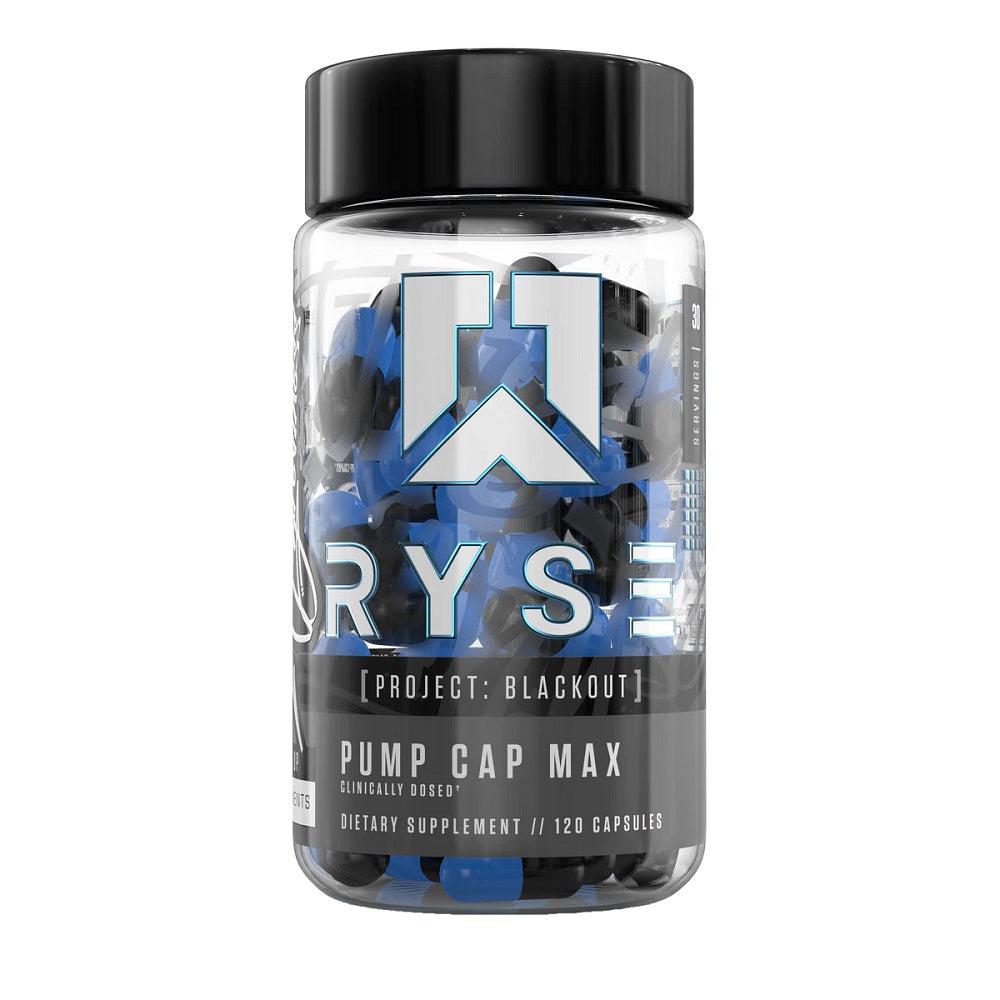 RYSE Supplements Pump Cap Max Project Blackout 120 Capsules