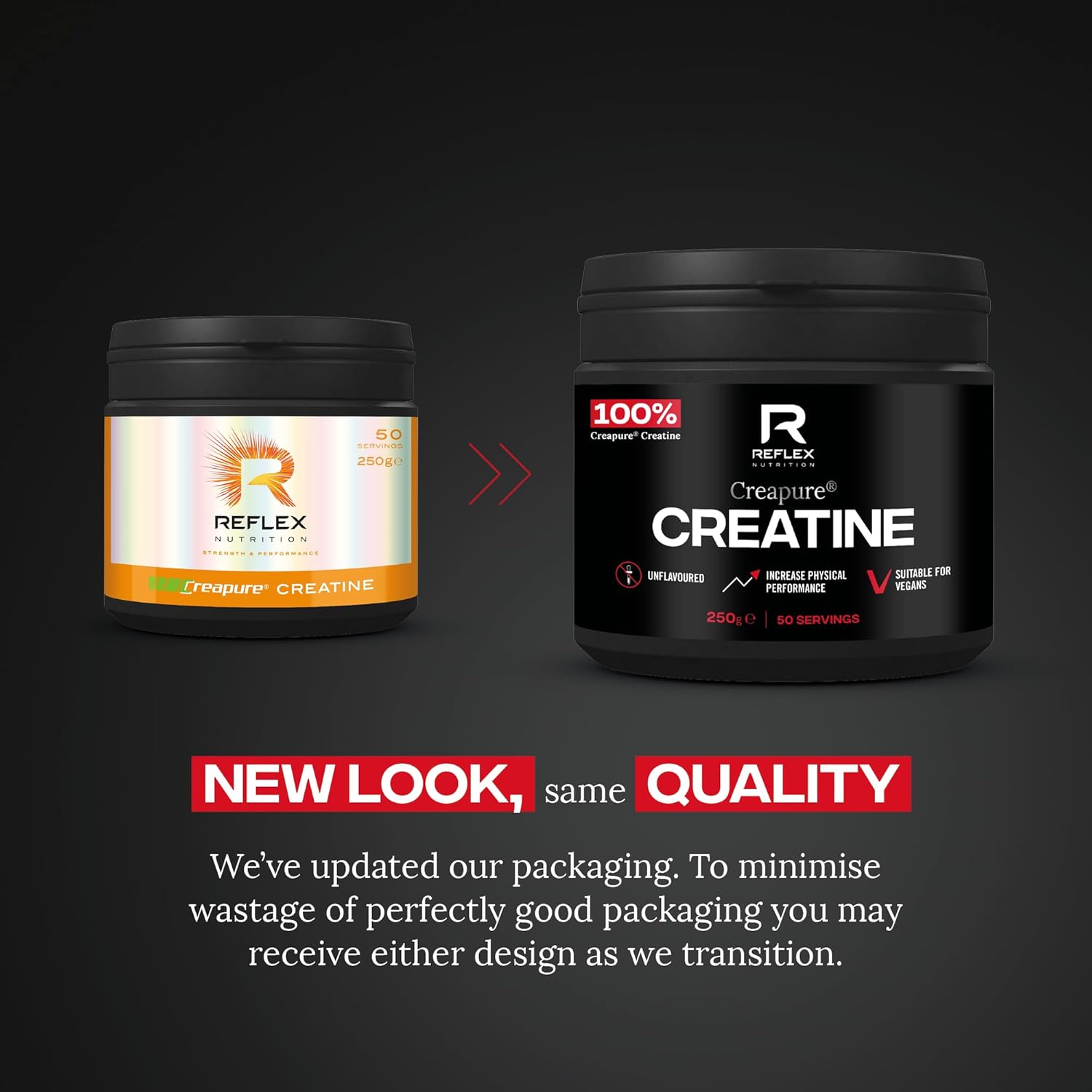 Reflex Nutrition Creapure Creatine Monohydrate 250g Powder