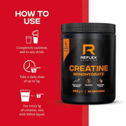Reflex Nutrition Creatine Monohydrate 450g