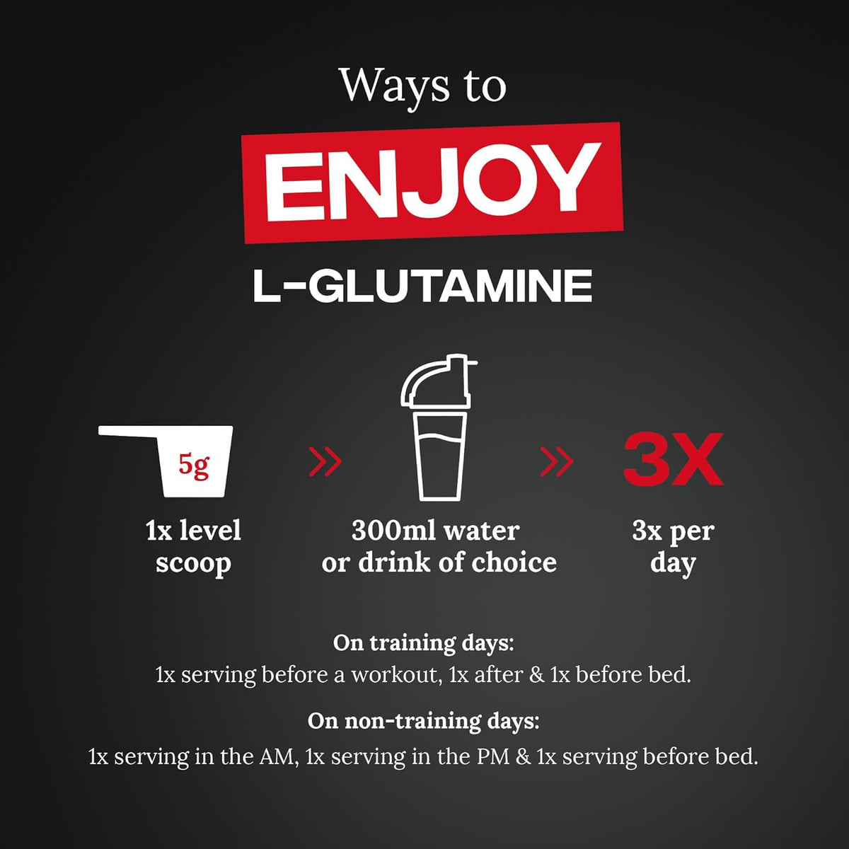 Reflex Nutrition L-Glutamine 500g Powder