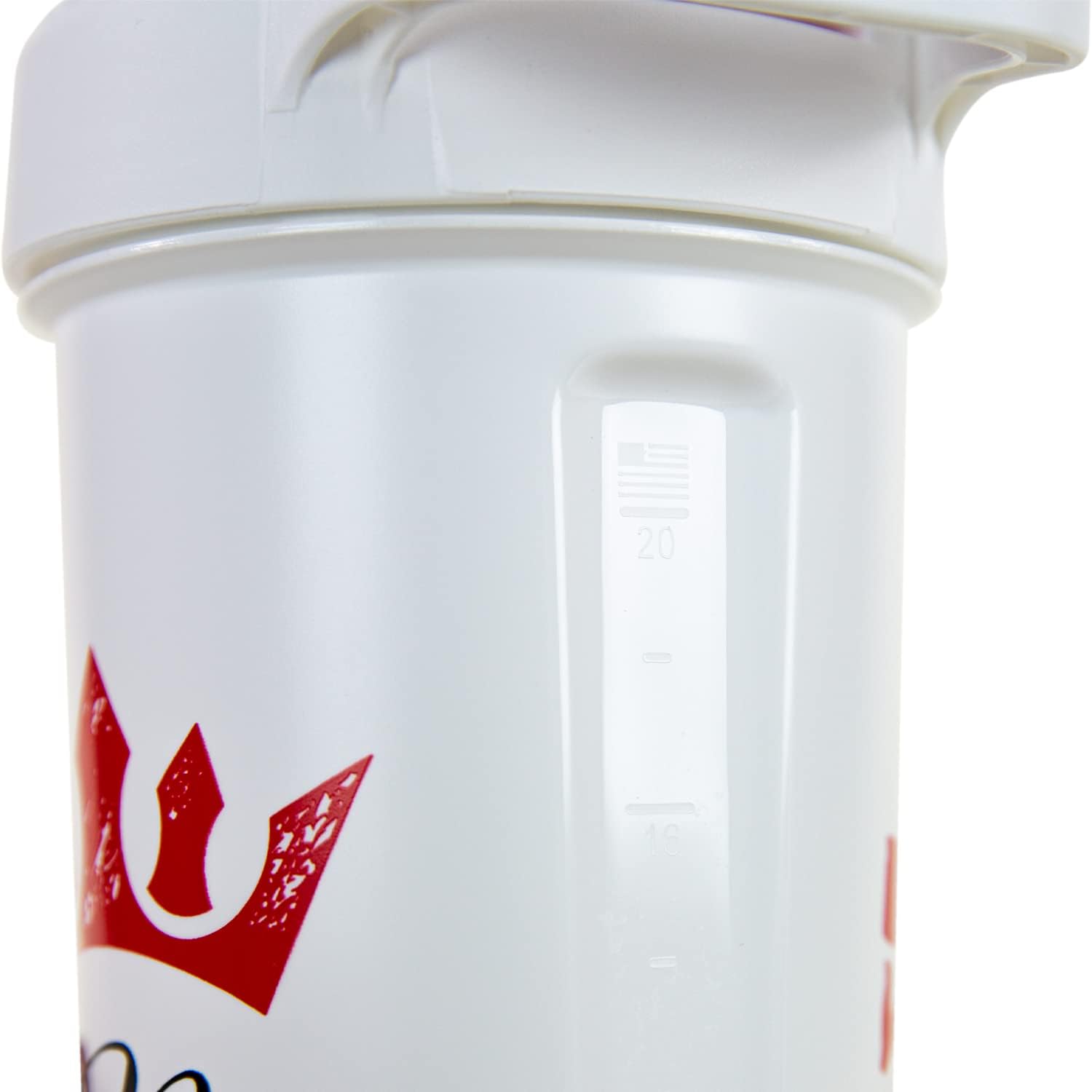 Rich Piana 5% Nutrition Shaker Bottle 600ml White / Red