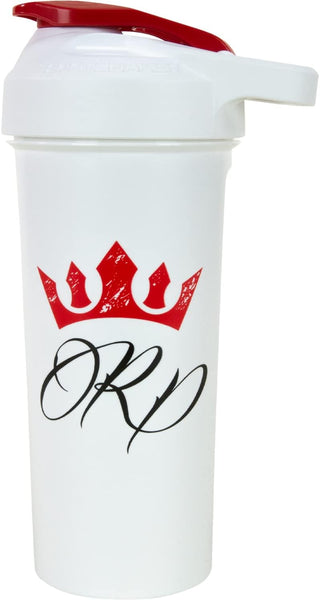 Rich Piana 5% Nutrition Shaker Bottle 600ml White / Red