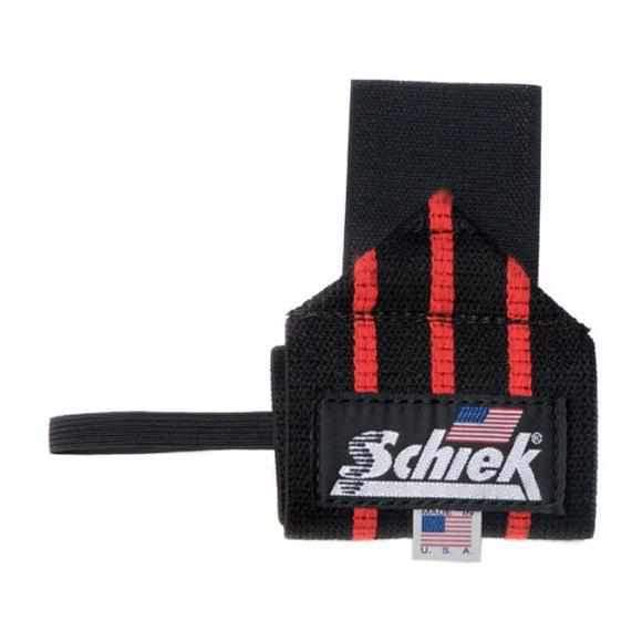 Schiek Sports Equipment Black Line Wrist Wraps-Gloves Belts Wraps-londonsupps