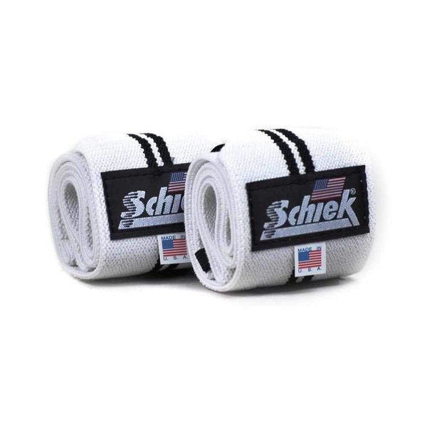 Schiek Sports Line Wrist Wraps 12 & 24 Inches White-Gloves Belts Wraps-londonsupps