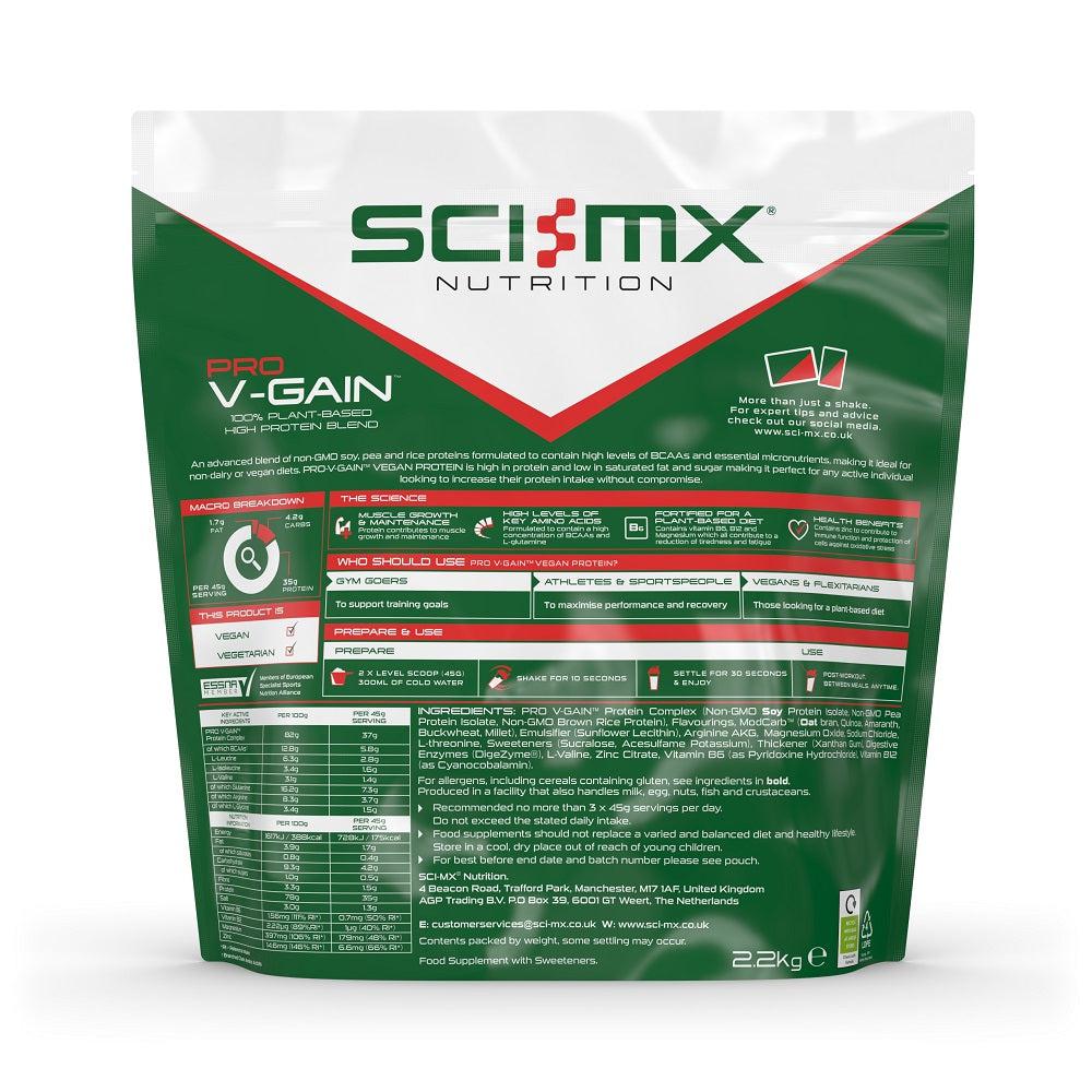 Sci-Mx Nutrition Pro V-Gain Protein 2.2kg