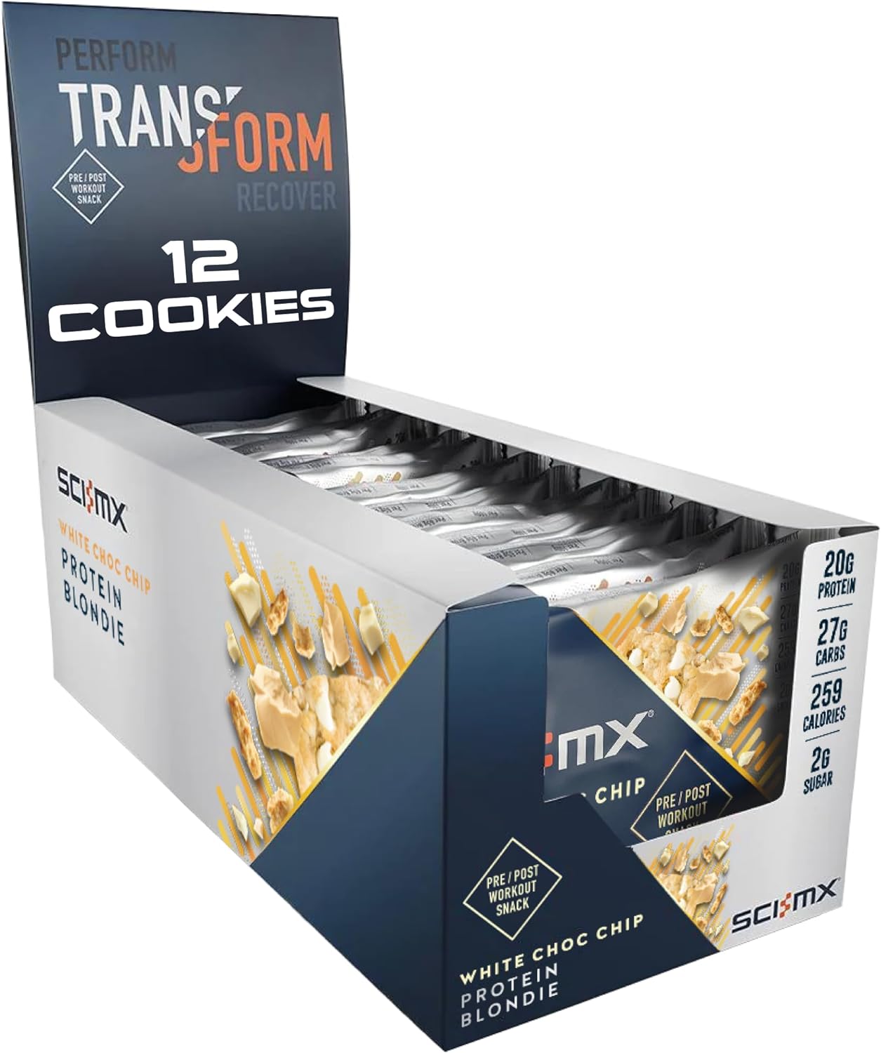 Sci-Mx Nutrition Protein Blondie 12x65g