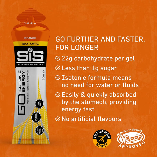 Science In Sport GO Isotonic Energy Gel Variety Pack - 20 Pack