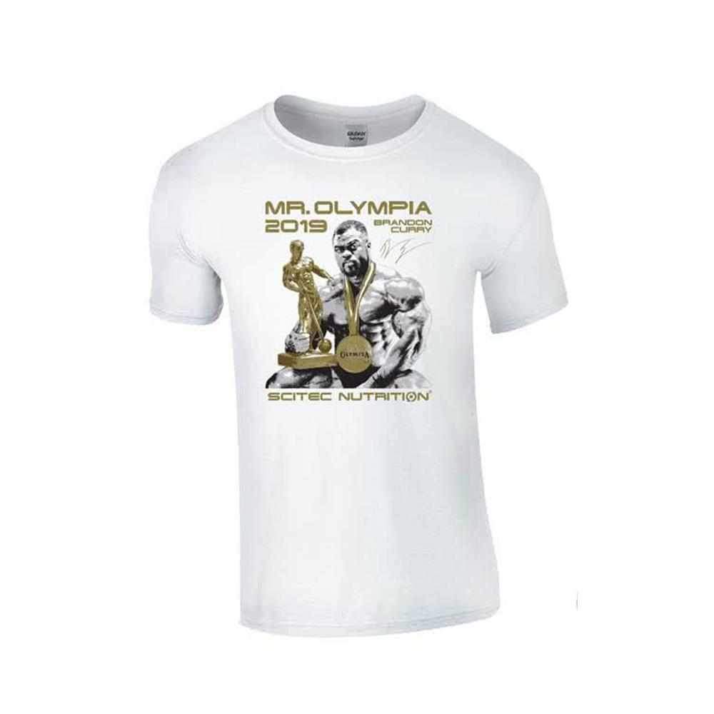 Scitec Nutrition Mr.Olympia 2019 Brandon Curry T-Shirt White