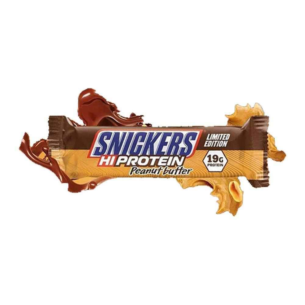 Snickers Hi-Protein Bars Limited Edition 1x57g Peanut Butter-Protein Bars & Cookies-londonsupps